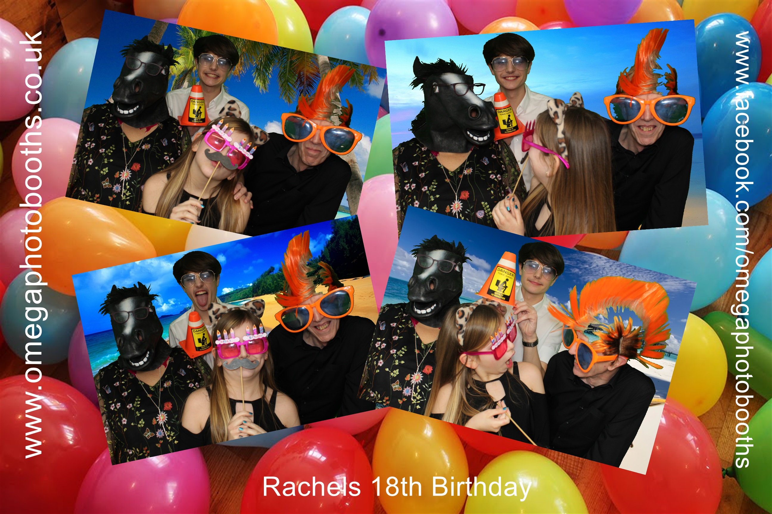 Rachel's 18th birthday and family Christmas get together | View more photos from the event at gallery.omegaphotobooths.co.uk/u/Omega-Photobooths/Rachels-18th-birthday-and-family-Christmas-get-together